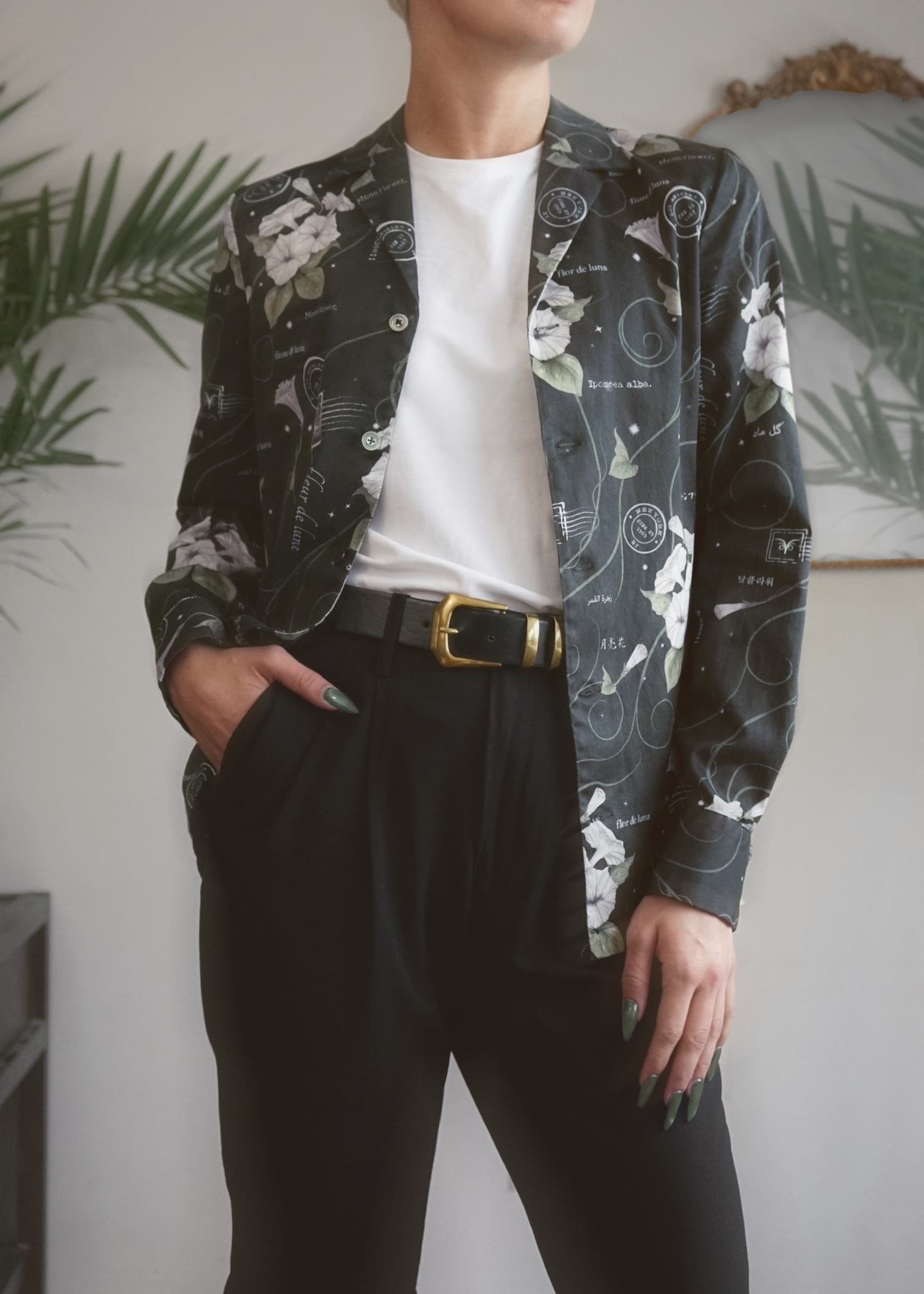 HEELAL ICEBERG FLOWER SHIRT JACKET